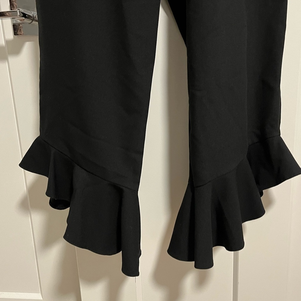 Crepe Ruffle Jumpsuit - Picture 4 of 8